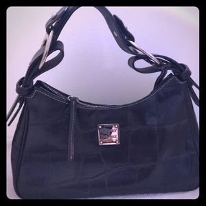💯% authentic Black leather Dooney & Bourke purse